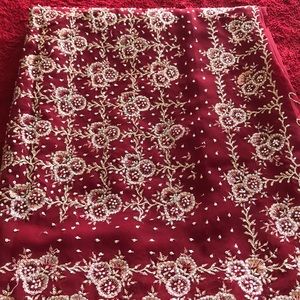 Sari with free matching blouse
